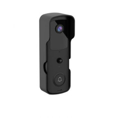 Wireless Doorbell Camera with Doorbell, WiFi Video Camera with Motion Detector, Anti-Theft Device,Night Vision, 2-Way Audio(Black) product